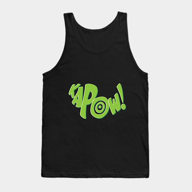 KAPOW! Tank Top by Brinkerhoff